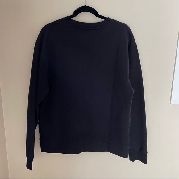 Brunette the Label “Ski You Later” Holiday Edition Core Crew, NWT, Black/White - Picture 3 of 6